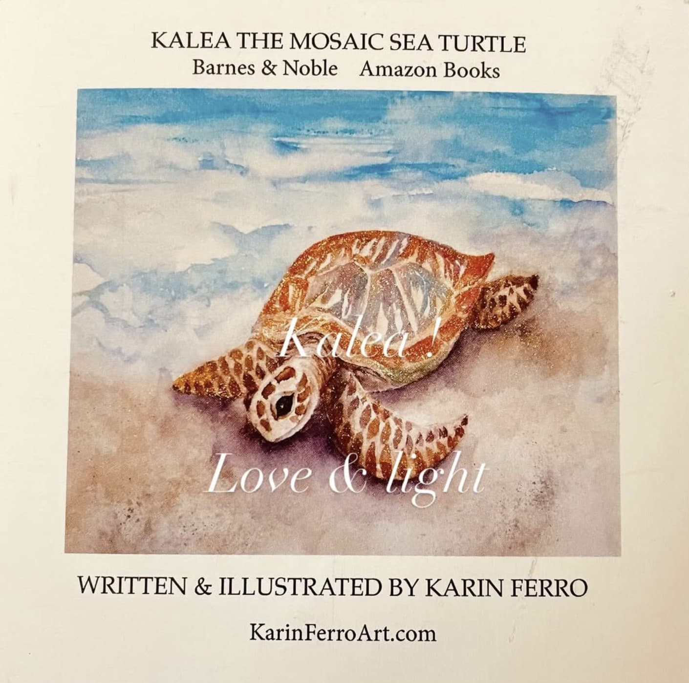 Promotional image for Kalea the Mosaic Sea Turtle